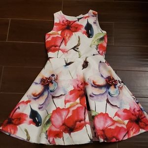 Colorful Flower Girls Dress